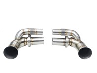 Sports exhaust side silencer straight pipe non valved Porsche 991 GT3 and GT3 RS - 99711104782, 99711104784, 99711104781, 99711104882, 99711104881, 99711104884